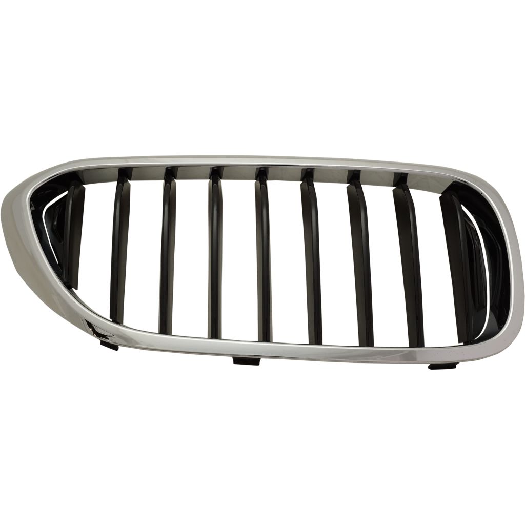 BMW BMW 5 SERIES HYBRID GRILLE RIGHT (Passenger Side) CHROME/BLACK (W/M PKG)(WO/NIGHT VISION) OEM#51137390864 2018-2020 PL#BM1200299