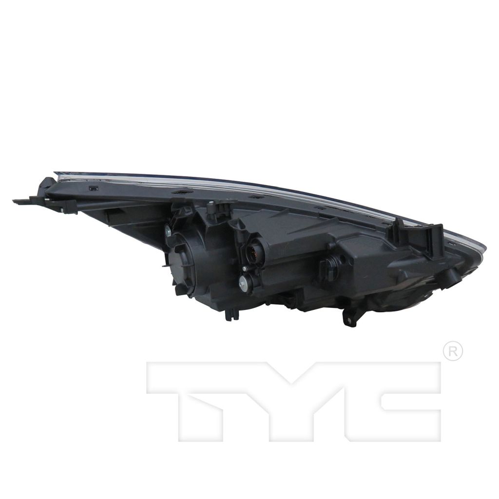 HYUNDAI ACCENT SEDAN HEAD LAMP ASSEMBLY LEFT (Driver Side) (HALOGEN PROJECTOR W/LED MARKER)*CAPA** OEM#921011R610 2014-2017 PL#HY2502191C