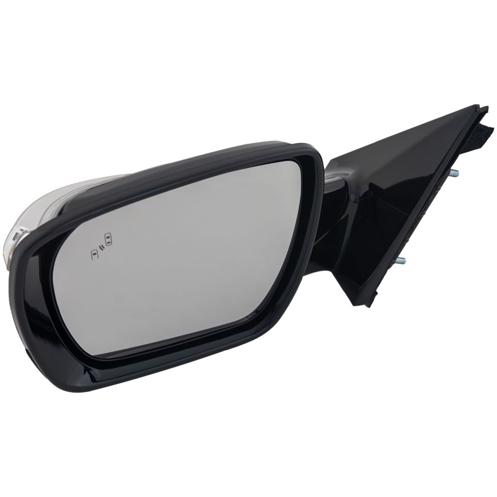 HYUNDAI SANTA FE SPORT (2.0/2.4L) DOOR MIRROR LEFT (Driver Side) PWR/HTD/SIGNAL/MENORY (W/BSD)(BLACK BASE)(PTM CVR) OEM#876104Z009 2013-2016 PL#HY1320235