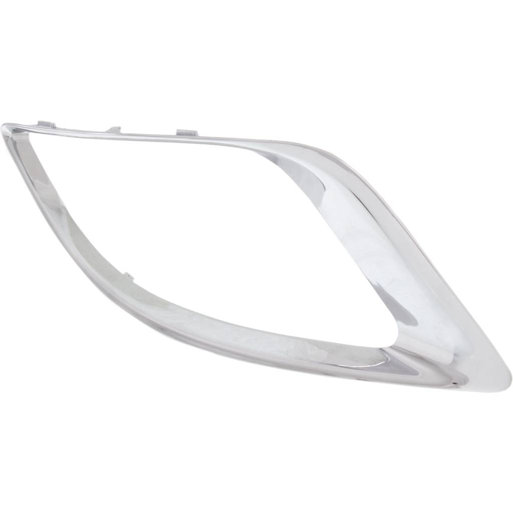 DODGE TRUCKS & VANS DURANGO FOG LAMP COVER OUTER MOLDING LEFT (Driver Side) CHROME (2PC BUMPER CVR) **CAPA** OEM#5113745AB 2014-2020 PL#CH1038163C