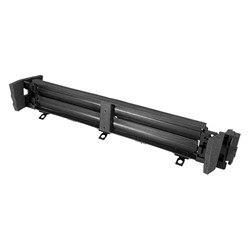 SUBARU OUTBACK FRONT BUMPER ACTIVE GRILLE AIR SHUTTER MAT-BLK (2.5L)**CAPA** OEM#52811AL00B 2015-2017 PL#SU1206100C