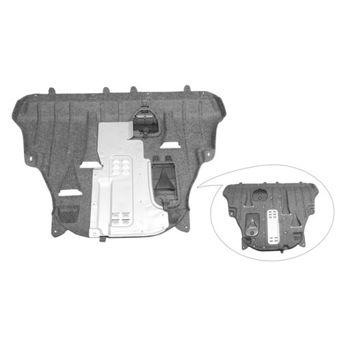 JEEPVEHICLE CHEROKEE FRONT SPLASH SHIELD (BELLY PAN COVER)FWD OEM#68102261AG 2015-2018 PL#CH1228156