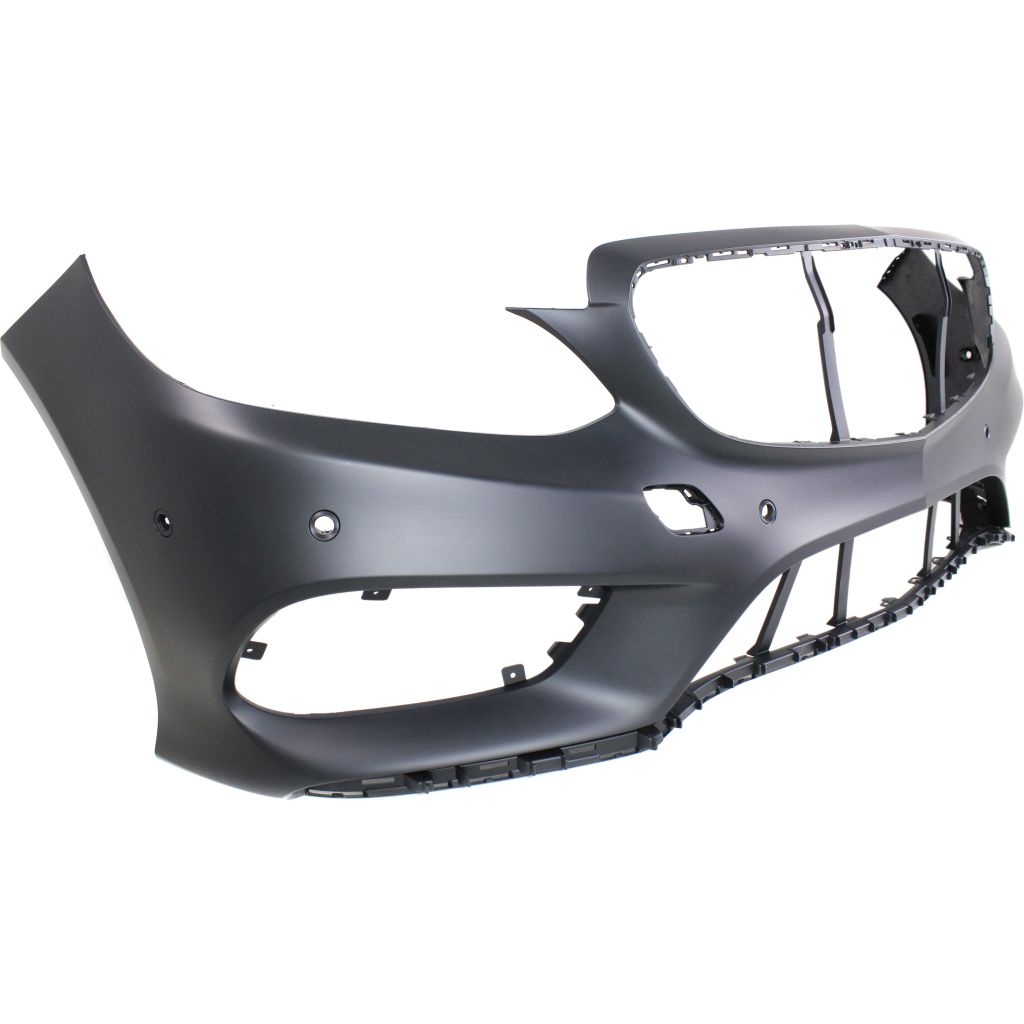 MERCEDES-BENZ E-CLASS HYBRID (E400) FRONT BUMPER COVER PRIMED (W/INSERT)(W/SENSOR)(W/AMG)(EXC E63)**CAPA** OEM#21288527389999 2014-2015 PL#MB1000411C