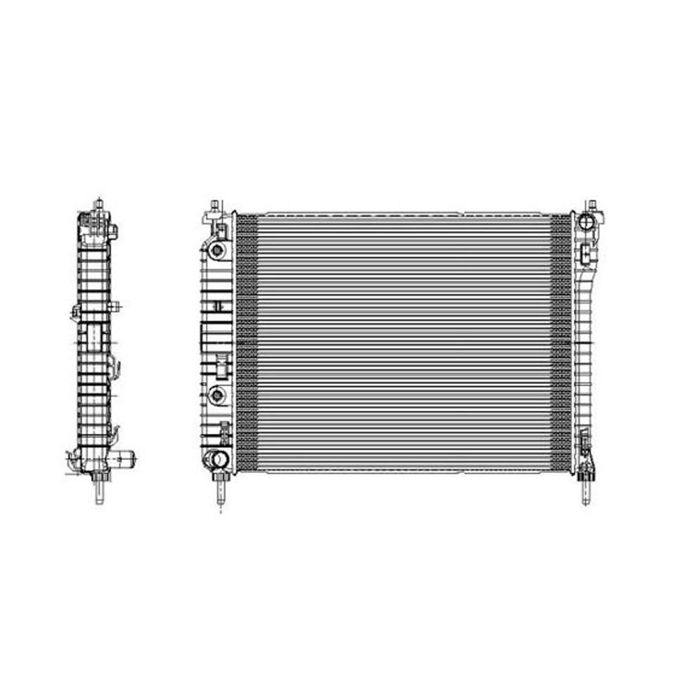 GM TRUCKS & VANS CAPTIVA SPORT RADIATOR 2.4L/3.0L OEM#96800739 2012-2015 PL#GM3010523