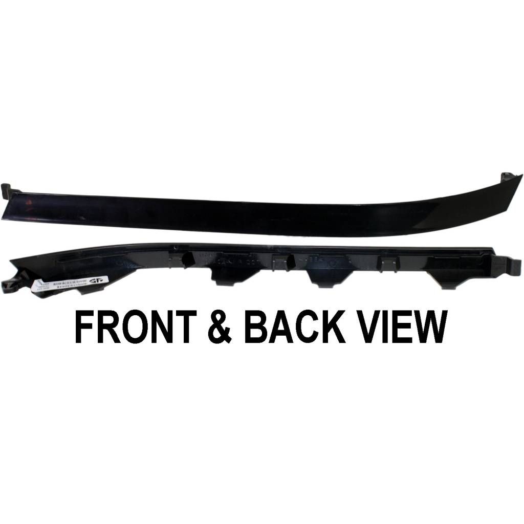 HONDA PILOT HEAD/LAMP FILLER LEFT (Driver Side) BLACK (BELOW HEAD/LAMP) OEM#60320S9VA00ZA 2003-2005 PL#HO1088111