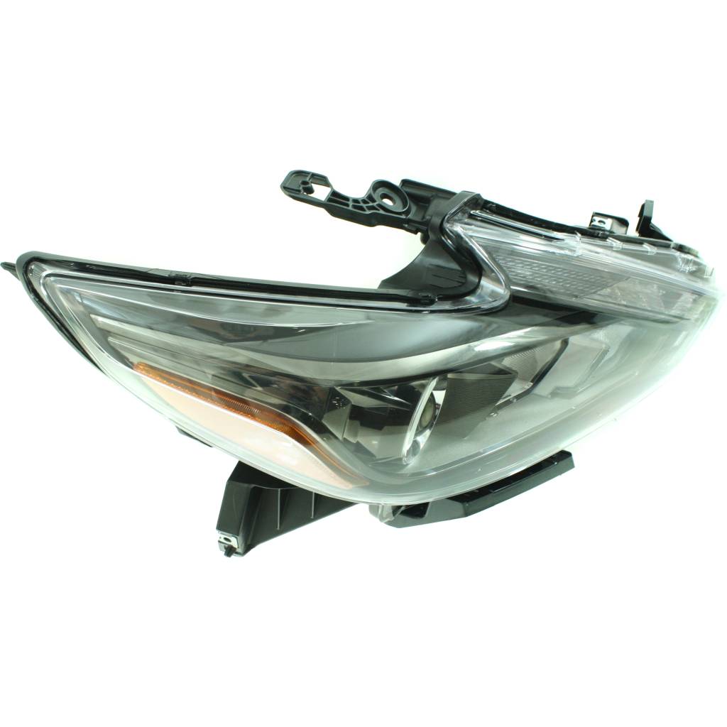 NISSAN ALTIMA SEDAN HEAD LAMP ASSY RIGHT (Passenger Side) (LED HEAD LAMP)(W/LED DRL)(BLACK BEZEL) OEM#260109HS3B 2016-2018 PL#NI2503243
