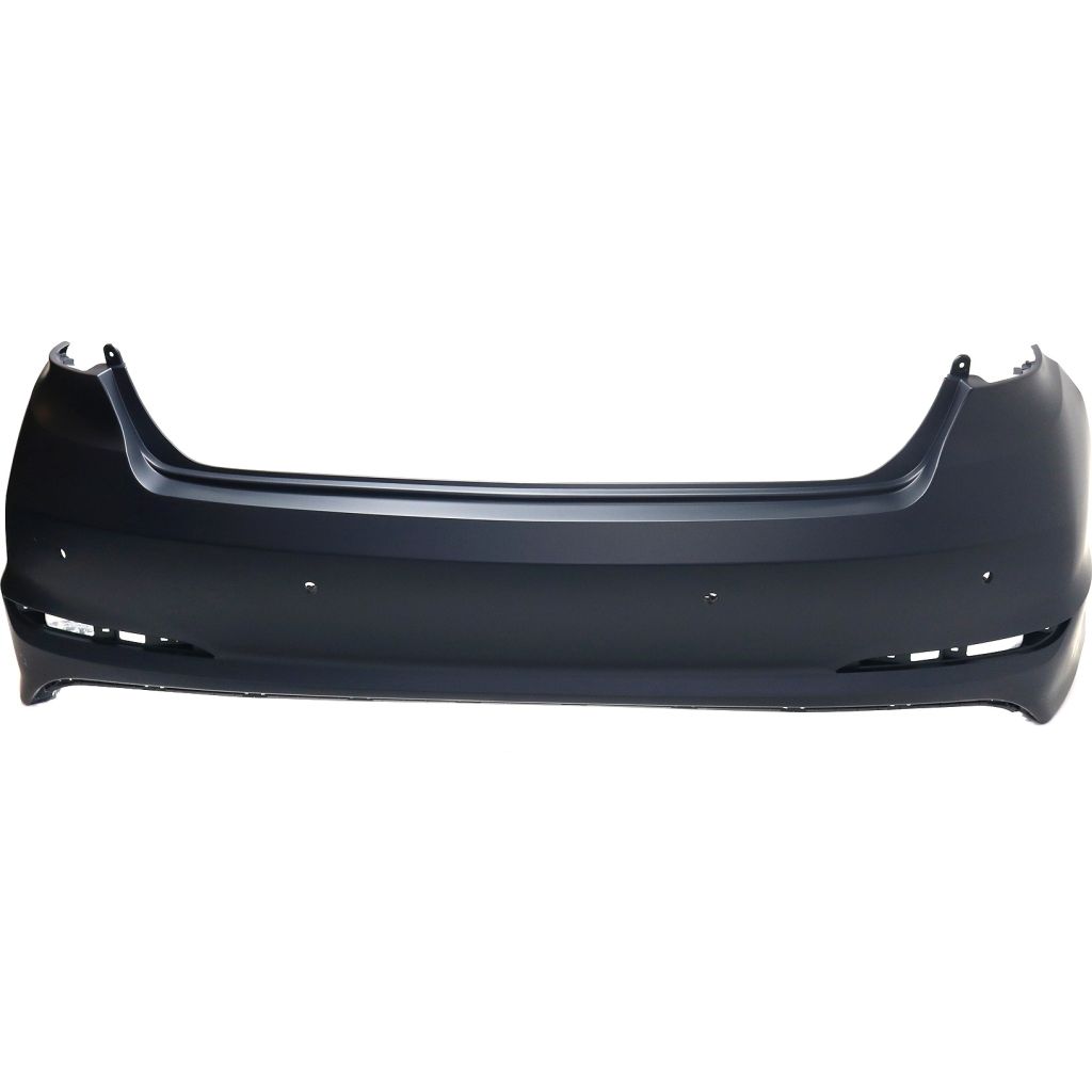 HYUNDAI SONATA REAR BUMPER COVER PRIMED (W/ SENSOR) OEM#86610C2000 2015-2017 PL#HY1100206