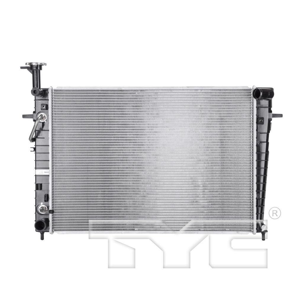 HYUNDAI TUCSON (USE CUC13077)RADIATOR (2.0/L4)M/T WO/TRANS OIL COOLER OEM#253102E821 2007-2009 PL#HY3010164