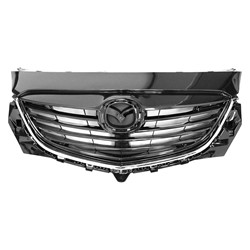 MAZDA CX-9 GRILLE ASSEMBLY CHR/BLK W/UPPER PTD MOLDING OEM#TK2150710DPZ 2013-2015 PL#MA1200191