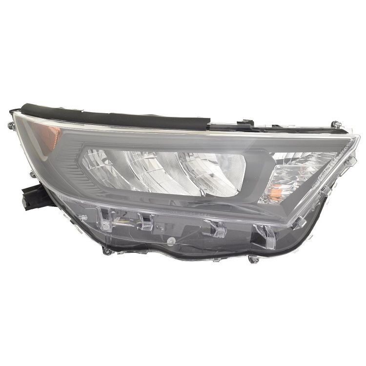 TOYOTA RAV4 HYBRID HEAD LAMP ASSY RIGHT (Passenger Side) (LE)(BLACK BEZEL) **CAPA** OEM#811100R430 2022 PL#TO2503312C