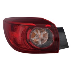 MAZDA MAZDA3 _TAIL LAMP ASSEMBLY LEFT (Driver Side) (HATCHBACK)(WO/LED) OEM#BHP151160C 2014-2018 PL#MA2804115