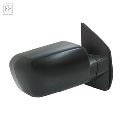 NISSAN(DATSUN) TITAN DOOR MIRROR RIGHT (Passenger Side) PWR/N-HTD (TXT CVR)(W/O DUAL ARM) OEM#96301ZR10A-PFM 2010-2015 PL#NI1321250