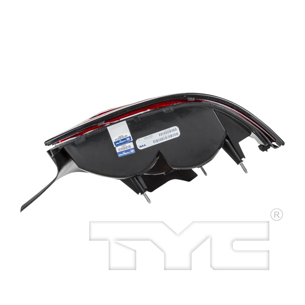 FORD CROWN VICTORIA TAIL LAMP UNIT RIGHT (Passenger Side) (RED LENS W/BLACK MLDG)(W/O SPT PKG)(2 BULBS) OEM#8W7Z13404A 2000-2011 PL#FO2801160