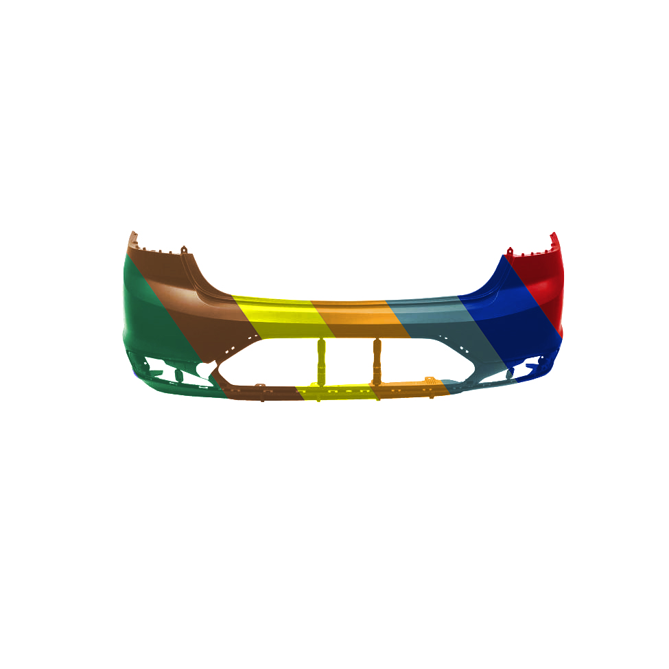 HYUNDAI ELANTRA SEDAN REAR BUMPER COVER PRIMED (WO/SENSOR)(KOREA BUILT) OEM#86611F2NA0 2019-2020 PL#HY1100236