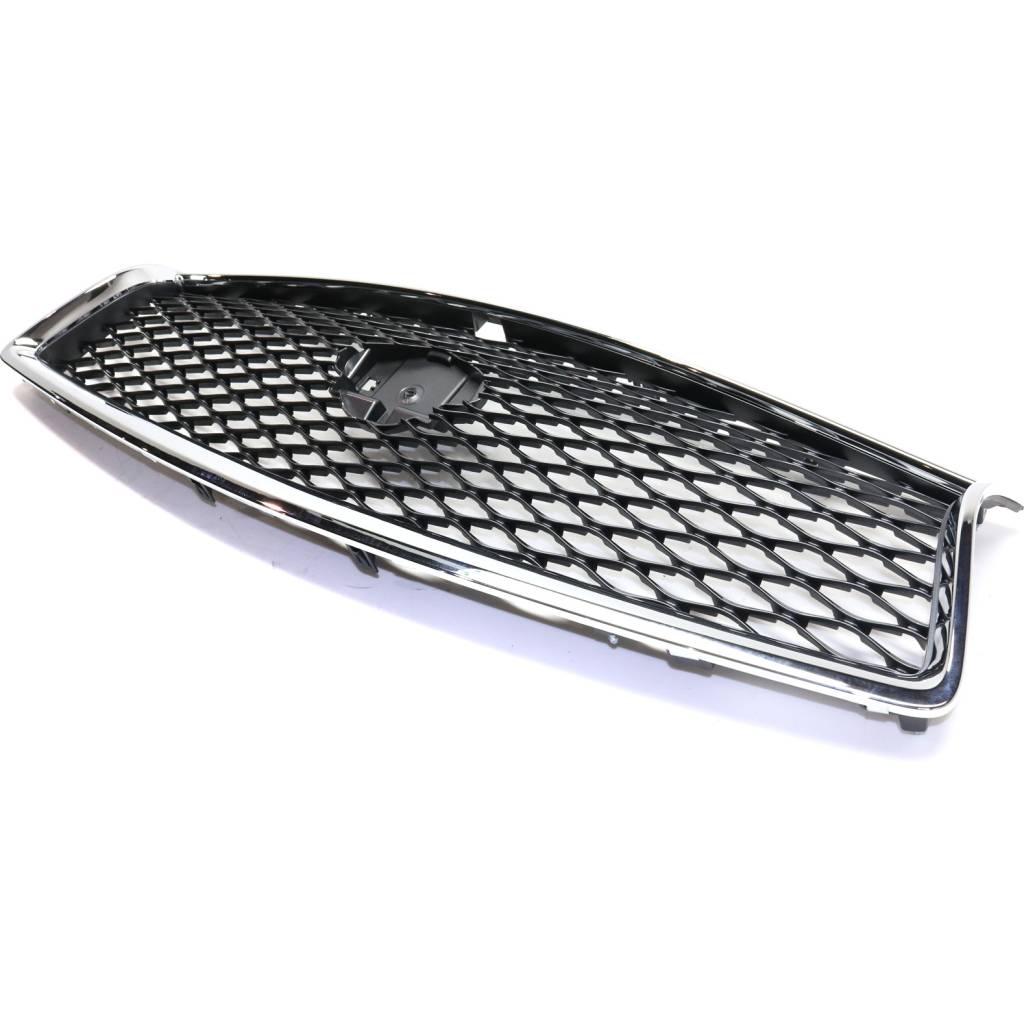 INFINITI Q50 GRILLE CHR/GRAY-BLK (W/CAMERA) OEM#623104HB0B 2014-2017 PL#IN1200119