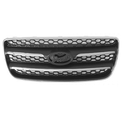 HYUNDAI SANTA FE GRILLE (CHR/BLK) (LTD) OEM#865602B020 2007-2009 PL#HY1200147