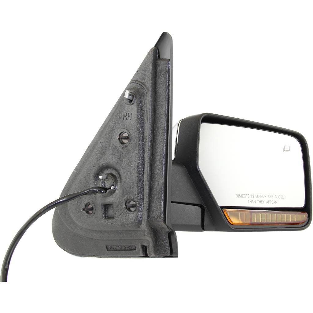 LINCOLN NAVIGATOR DOOR MIRROR RIGHT (Passenger Side) PWR/HTD/PUDDLE/SIGNAL/MEMORY/PWR-FOLD (CHROME) OEM#8L7Z17682AA 2007-2008 PL#FO1321391