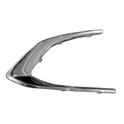 CHEVROLET CRUZE HATCHBACK FOG LAMP COVER MLDG LEFT (Driver Side) CHROME (WO/RS PKG) OEM#42662738 2019 PL#GM1038237