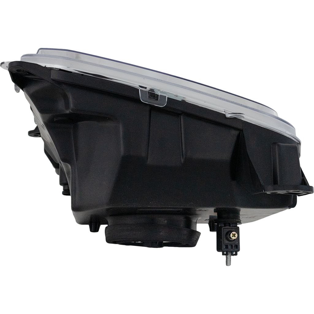 JEEPVEHICLE LIBERTY HEAD LAMP ASSY RIGHT (Passenger Side) (W/ FOG LAMP)(CHROME BEZEL)(OVAL BULB SHIELD) OEM#55157338AE 2008-2009 PL#CH2503196