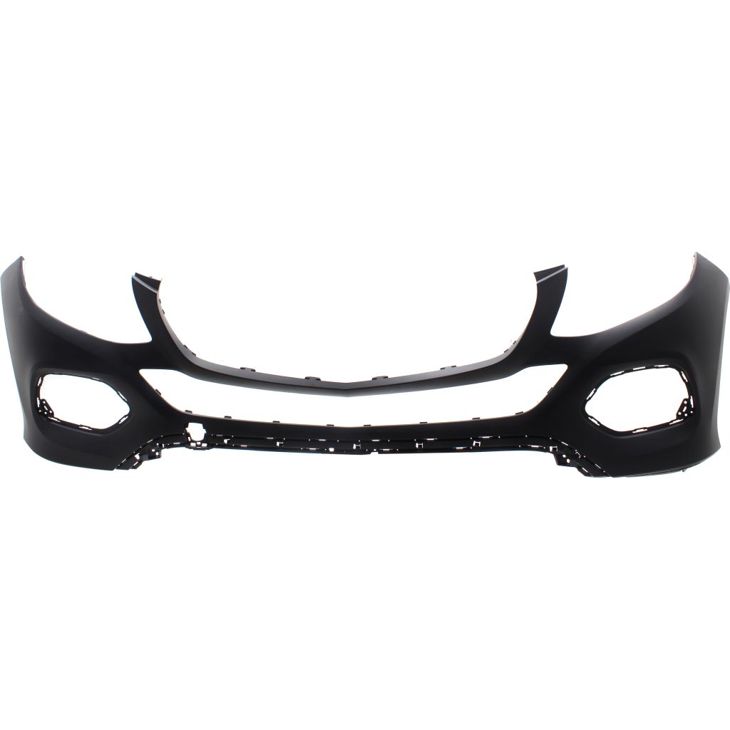 MERCEDES-BENZ GLE-CLASS SUV PLUG-IN (166) FRONT BUMPER COVER PRIMED (WO/SPORT PKG)(WO/ACTIVE PK ASSIST) OEM#16688591259999 2016-2019 PL#MB1000495