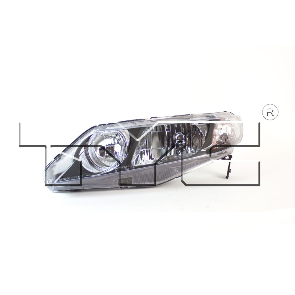 HONDA CIVIC SEDAN HEAD LAMP UNIT LEFT (Driver Side) **CAPA** OEM#33151SNCA01 2009-2011 PL#HO2502127C