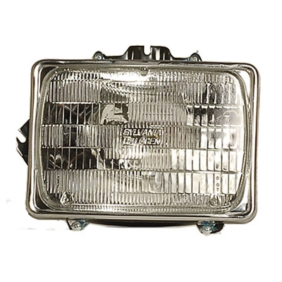 FORD TRUCKS & VANS FORD VAN HEAD LAMP ASSEMBLY LEFT (Driver Side) (SEALED BEAM)(HALOGEN) OEM#F3UZ13007A-PFM 2008-2014 PL#FO2500127