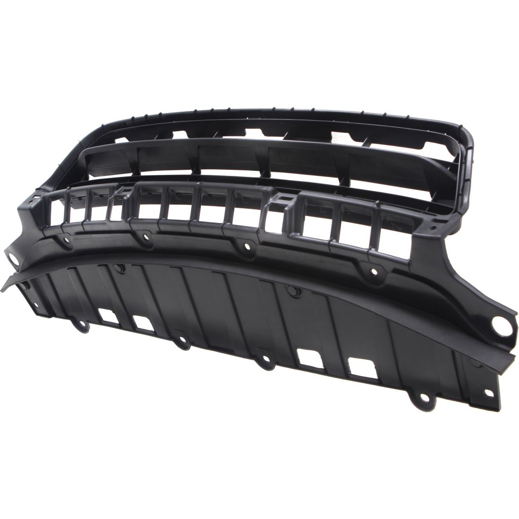 HONDA CIVIC SEDAN FRONT BUMPER GRILLE CENTER BLACK (USA/CANADA) **CAPA** OEM#71107SNEA50 2009-2011 PL#HO1036127C