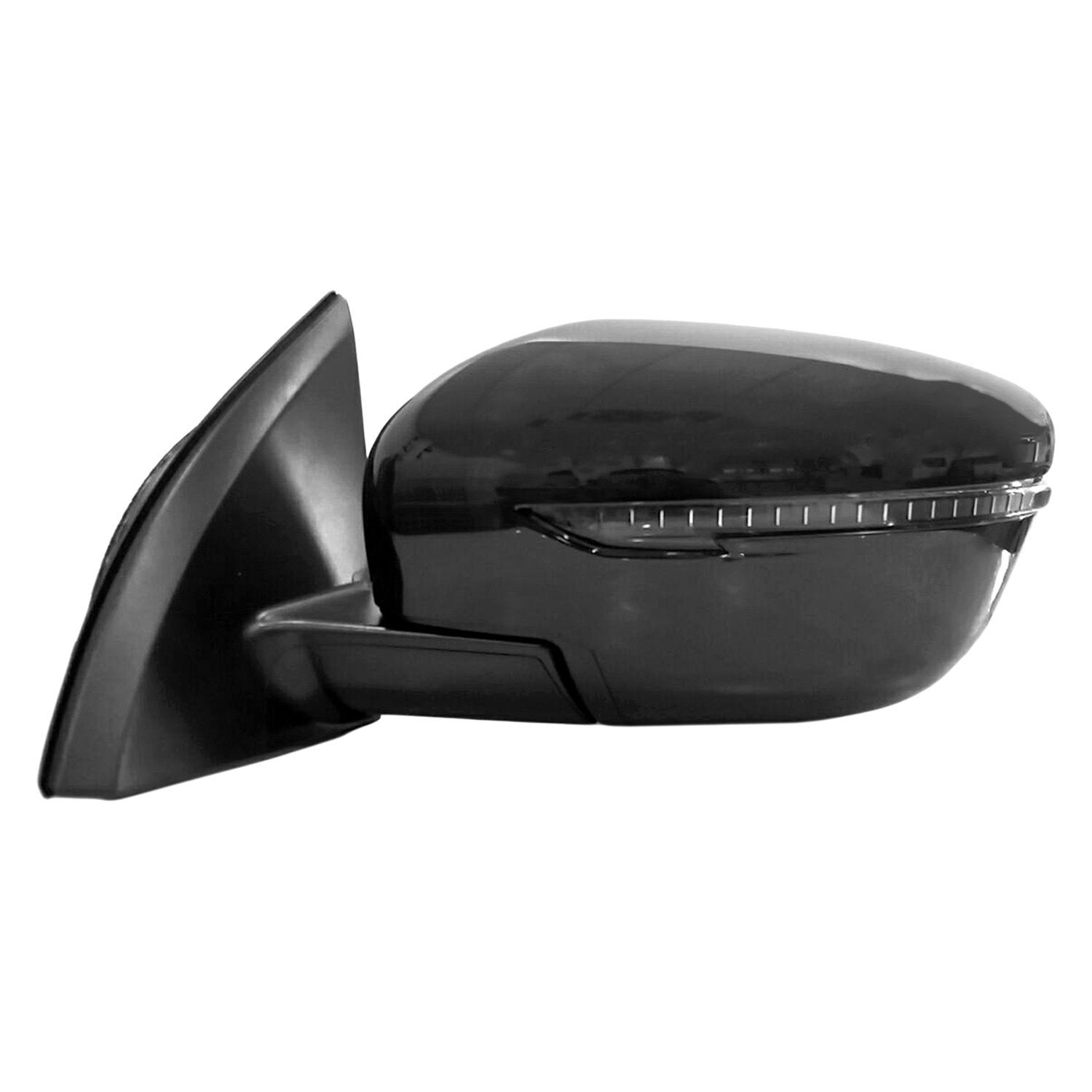 NISSAN ROGUE SPORT (2.0L) DOOR MIRROR LEFT (Driver Side) PWR/N-HTD/SIGNAL (BLACK CVR) OEM#963026MA0A-PFM 2017-2019 PL#NI1320300