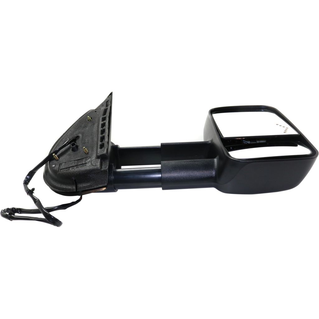 GM TRUCKS & VANS SILVERADO/PU 2500/3500 (CHEVY) DOOR MIRROR RIGHT (Passenger Side) POWER/HEATED (W/TOW)(DUAL ARM) (W/ LED Signal in Glass) OEM#20862099 2011-2014 PL#GM1321354
