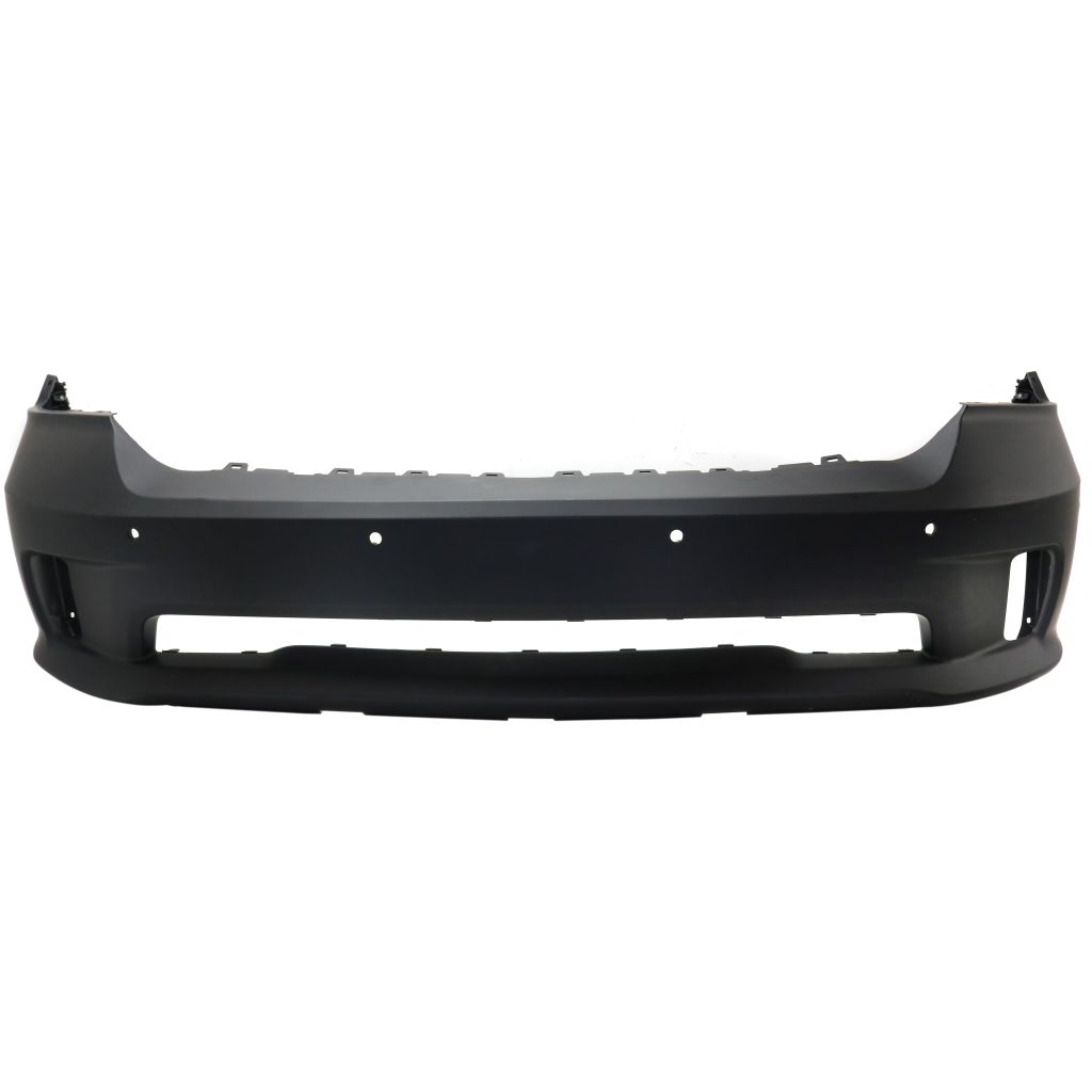 DODGE TRUCKS & VANS DODGE/PU (R1500) FRONT BUMPER COVER PRIMED (1PC PLASTIC BMP)(W/ SENSOR)**CAPA** OEM#68239435AA (P) 2014-2018 PL#CH1000A12C