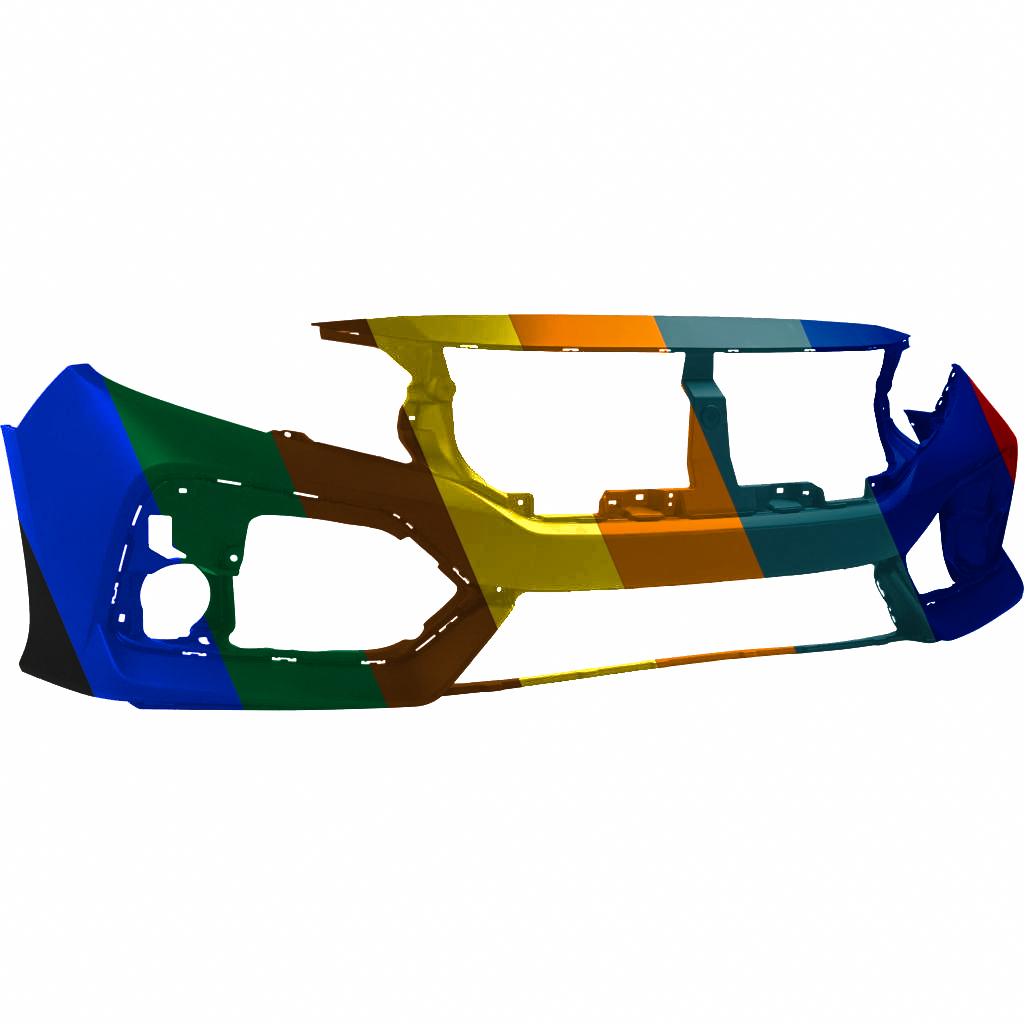 HONDA CIVIC HATCHBACK (EXC TYPE R) FRONT BUMPER COVER PRIMED OEM#04711TGGA00ZZ 2017-2019 PL#HO1000307