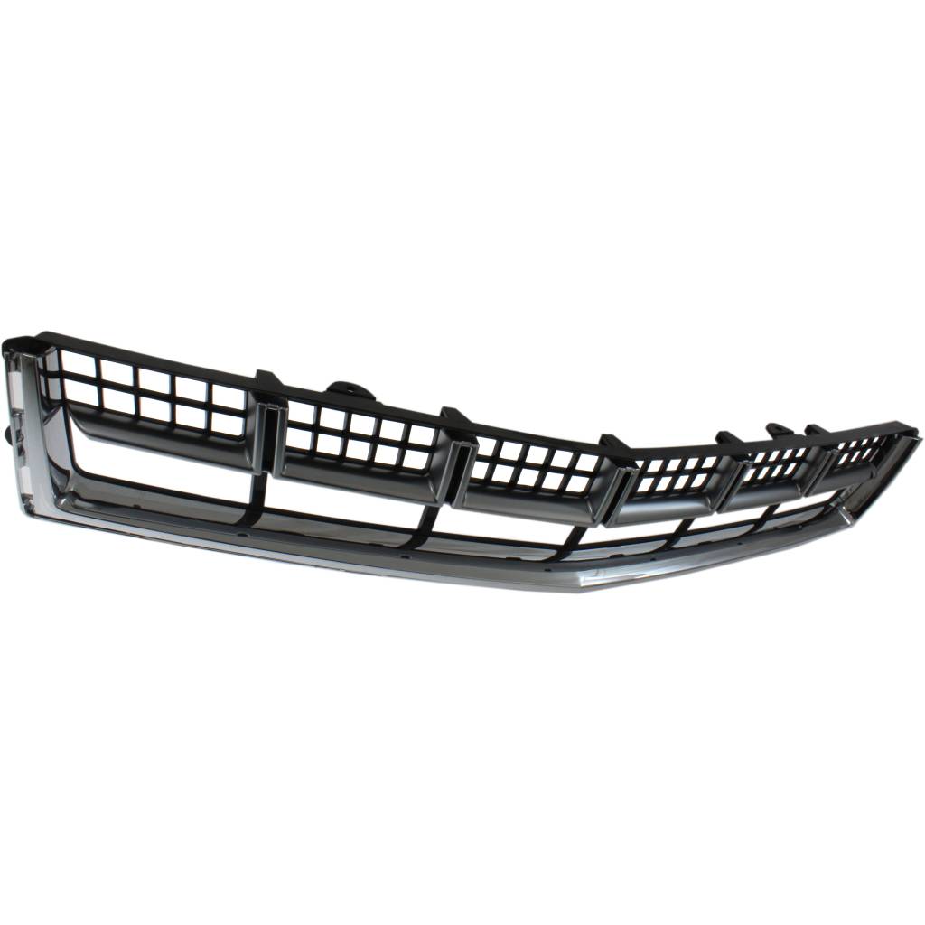 CADILLAC SRX FRONT BUMPER GRILLE CENTER CHR/BLK **CAPA** OEM#22739004 2013-2016 PL#GM1036167C