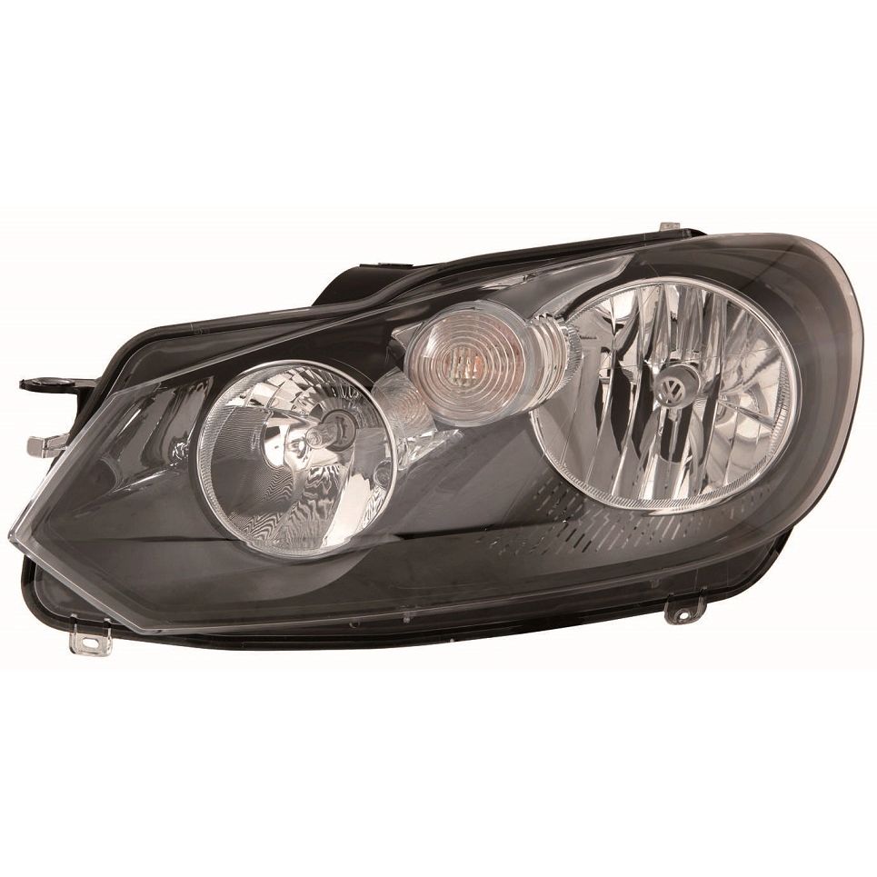 VOLKSWAGEN GOLF (2/4 DR) (LH Exhaust) HEAD LAMP ASSY LEFT (Driver Side) (HALOGEN)(OE Quality) OEM#5K0941005C 2010-2014 PL#VW2502144