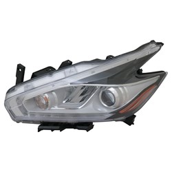 NISSAN MURANO HEAD LAMP ASSY LEFT (Driver Side) (LED HEAD LAMP)**CAPA** OEM#260609UE5C 2015-2018 PL#NI2502233C