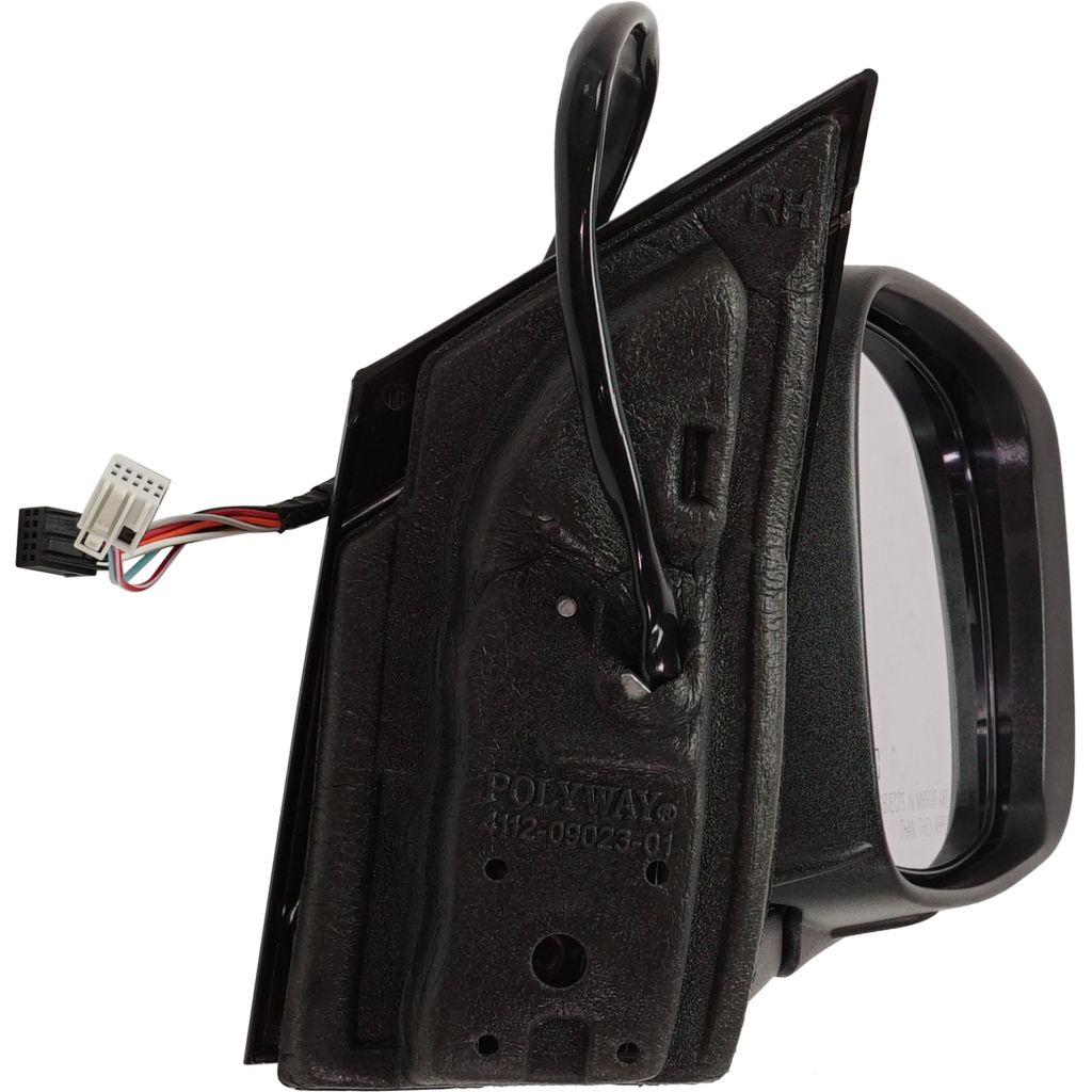 DODGE TRUCKS & VANS GRAND CARAVAN DOOR MIRROR RIGHT (Passenger Side) PWR/HTD/SIGNAL/P-FOLD (W/BSD)(W/MEMORY)(CHROME CVR) OEM#68171072AI 2013-2016 PL#CH1321481