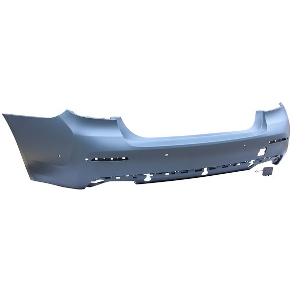BMW BMW 5 SERIES SEDAN REAR BUMPER COVER PRIMED (530i/540i:WO/M SPORT)(W/PARK ASSIST SYSTEM) **CAPA** OEM#51129852175 2021-2023 PL#BM1100456C