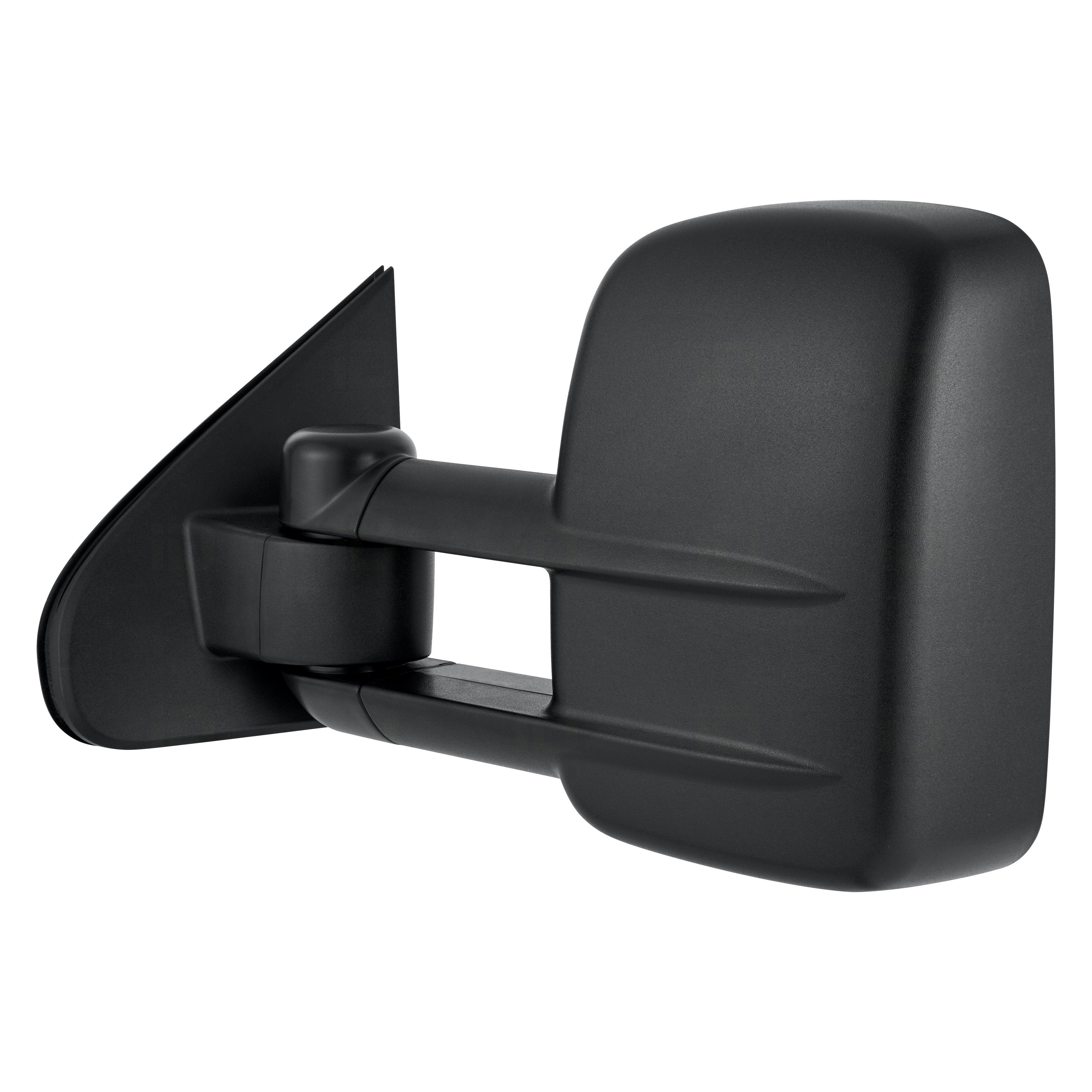 GM TRUCKS & VANS SIERRA/PU 2500/3500 (GMC) DOOR MIRROR LEFT (Driver Side) PWR/HTD/M-FOLD (TOW TYPE)(DUAL ARM)(W/SIGNAL IN GLASS)(BLK) OEM#22820397 2015-2019 PL#GM1320458