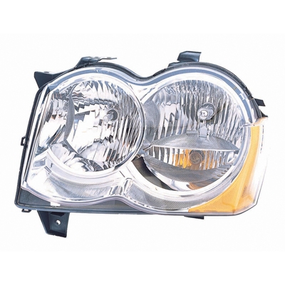 JEEP GRAND CHEROKEE HEAD LAMP ASSEMBLY LEFT (Driver Side) (HALOGEN) OEM#55157483AE 2008-2010 PL#CH2518131