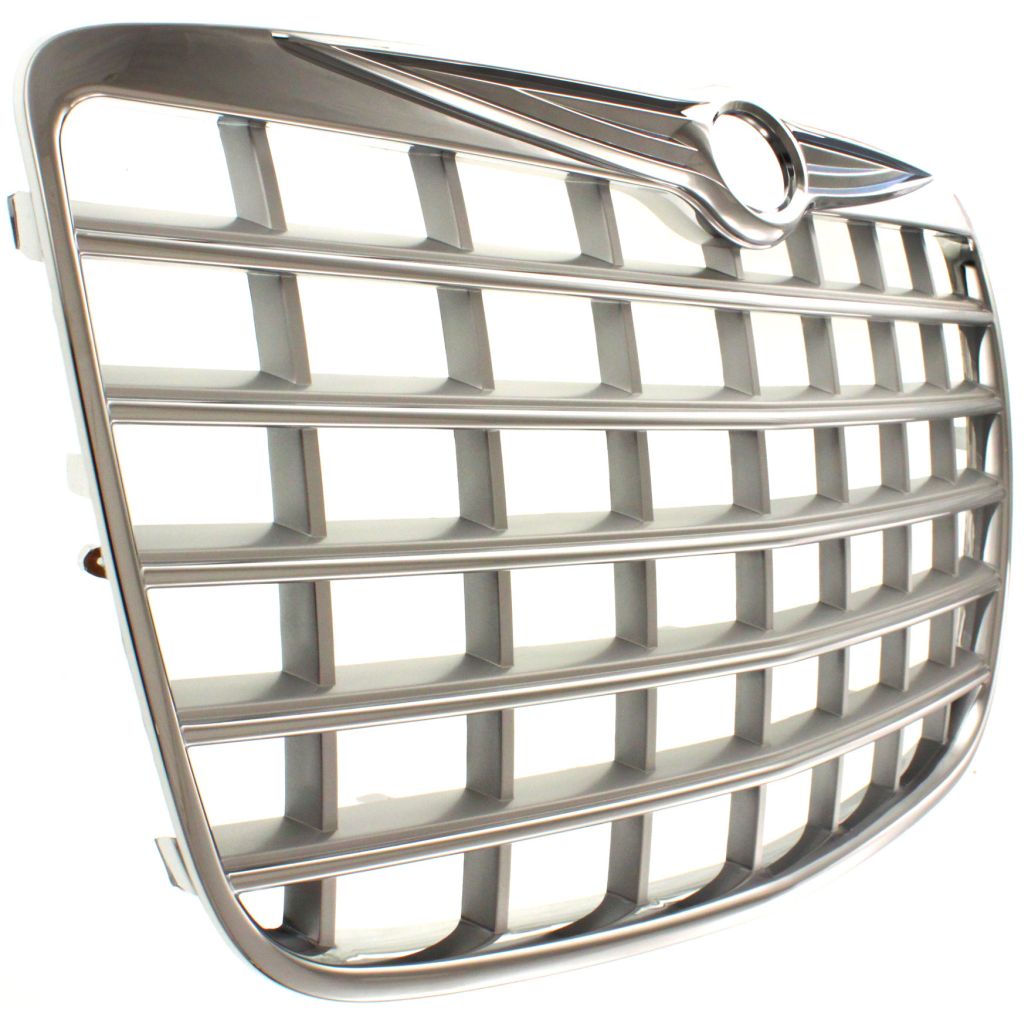 CHRYSLER 300 GRILLE CHR/SLV (5.7L/6.1L) OEM#4805928AC 2005-2010 PL#CH1200276
