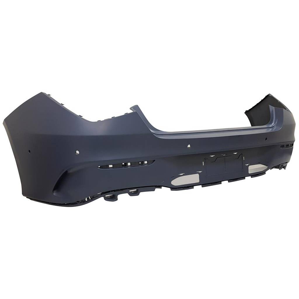 MERCEDES-BENZ CLA-CLASS REAR BUMPER COVER PRIMED (W/ACTIVE PARK ASSIST)(CLA35/45) OEM#11888534039999 2020-2023 PL#MB1100453