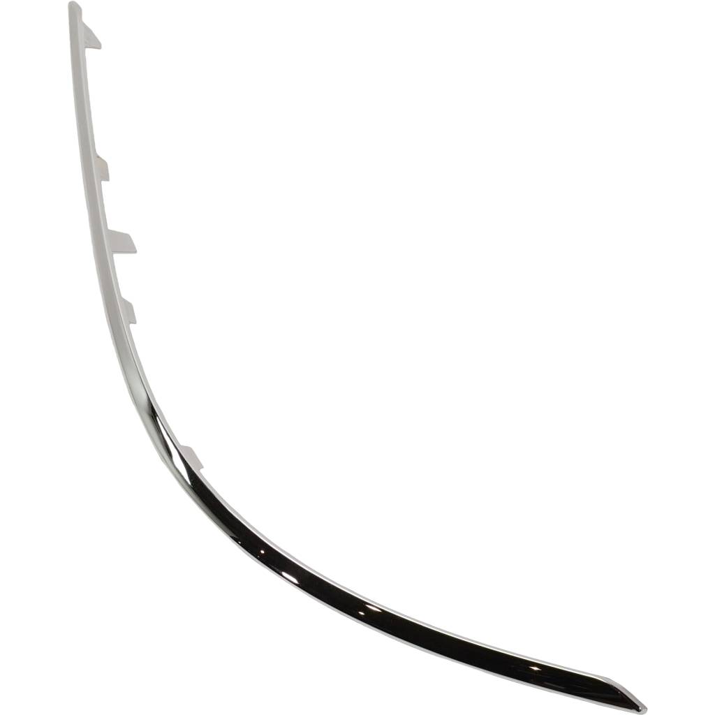 MERCEDES-BENZ C-CLASS COUPE (204) FRONT BUMPER MLDG LEFT (Driver Side) CHROME (C250/C350)(WO/ AMG) OEM#2048853721 2012-2015 PL#MB1046158