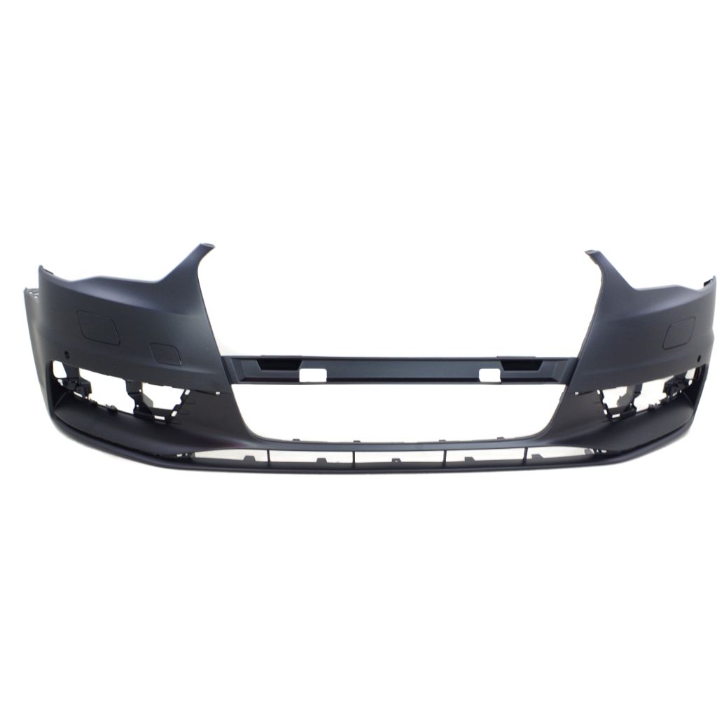 AUDI A3 SEDAN FRONT BUMPER COVER PRIMED (WO/WASH)(W/PK SENSOR)(WO/PK ASSIST)(WO/S-LINE) OEM#8V5807065BGRU 2015-2016 PL#AU1000219