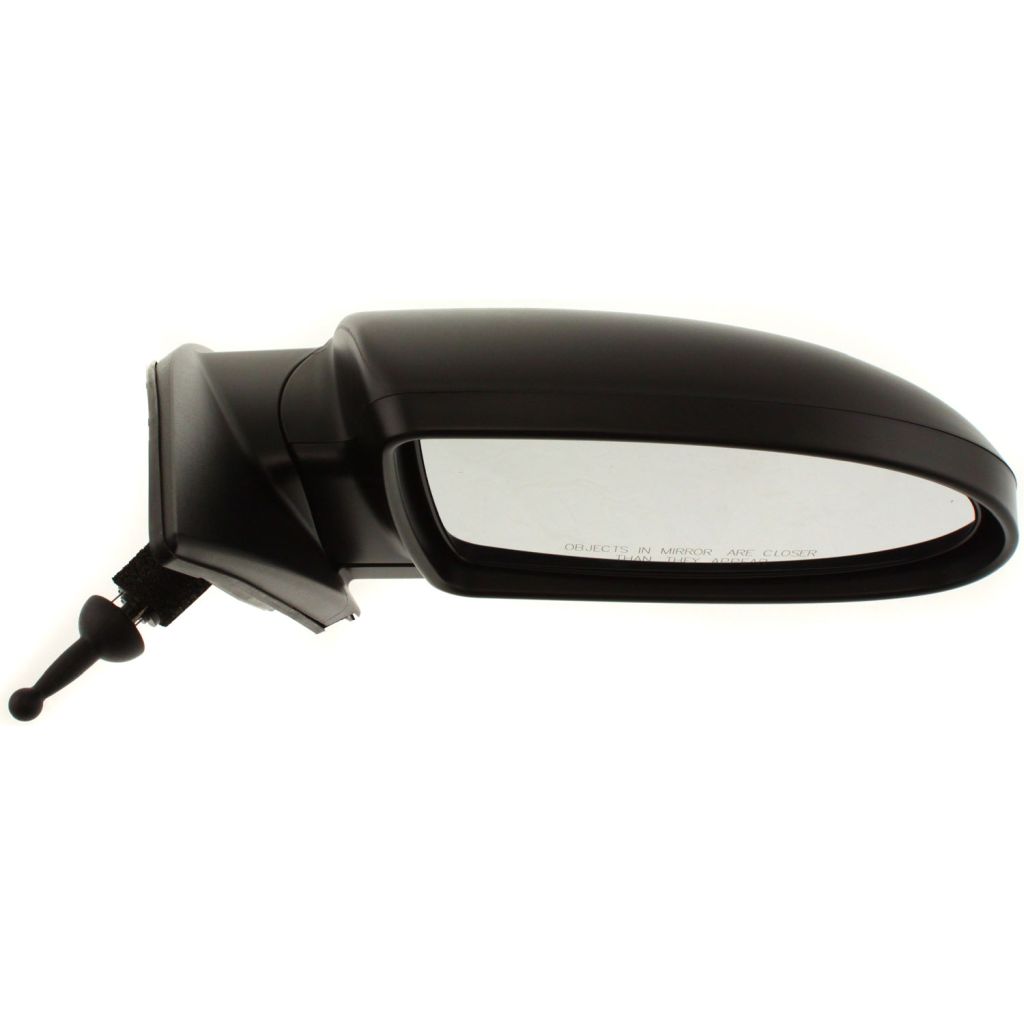 HYUNDAI ACCENT HATCHBACK DOOR MIRROR RIGHT (Passenger Side) MANUAL REMOTE OEM#876201E040 2007-2009 PL#HY1321157