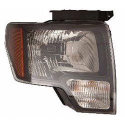 FORD TRUCKS & VANS FORD/PU F150 SVT RAPTOR HEAD LAMP ASSY RIGHT (Passenger Side) (SMOKED w/Black Trim) OEM#DL3Z13008EB 2010-2014 PL#FO2503289