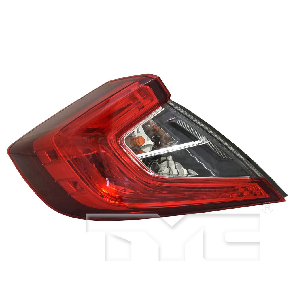 HONDA CIVIC SEDAN TAIL LAMP ASSEMBLY LEFT (Driver Side) (OUTER) OEM#33550TBAA01 2016-2021 PL#HO2804110