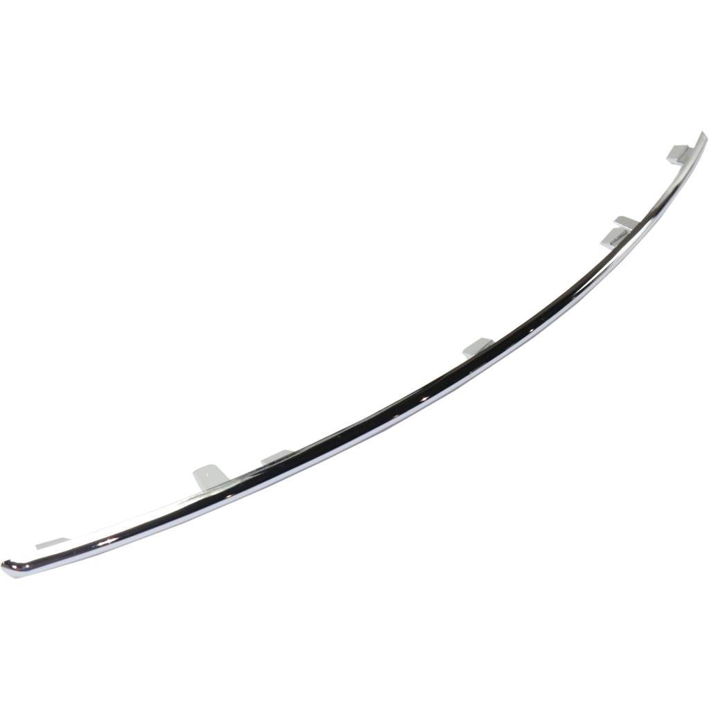 MERCEDES-BENZ E-CLASS HYBRID (E400) FOG LAMP COVER LOWER MOLDING LEFT (Driver Side) CHROME (WO/AMG) OEM#2128852921 2014-2015 PL#MB1046124
