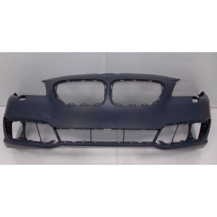 BMW BMW 5 SERIES (SEDAN) FRONT BUMPER COVER PRIMED (WO/SENSOR)(WO/M PKG) OEM#51117332679 2014-2016 PL#BM1000308