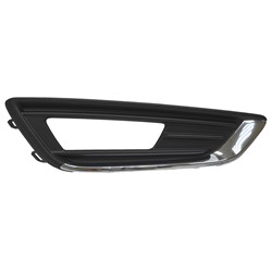 FORD FOCUS HATCHBACK/ST/RS FOG LAMP COVER RIGHT (Passenger Side) CHR/BLK (W/FOG)(TITANIUM) OEM#F1EZ15266D 2015-2018 PL#FO1039157