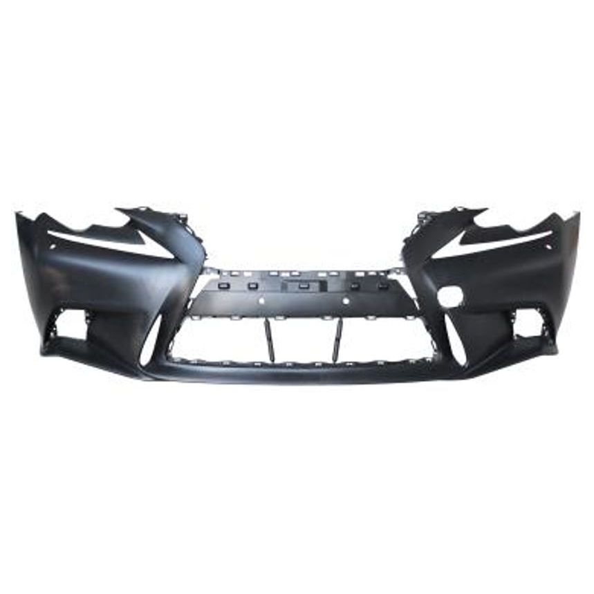 LEXUS IS 250/350/200t/300 (SEDAN) FRONT BUMPER COVER PRIMED (W/ WASHER)(WO/SENSOR) (F SPORT) **CAPA** OEM#521195E907 2014-2016 PL#LX1000256C