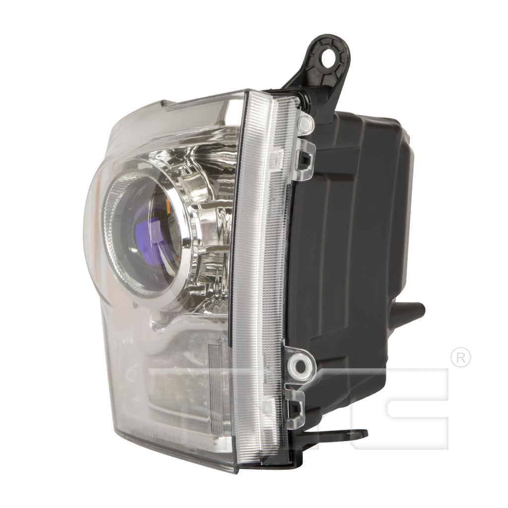DODGE TRUCKS & VANS DODGE/PU (R2500/3500) HEAD LAMP RIGHT (Passenger Side) (W/PROJECTOR)(CHROME BEZEL) OEM#68093216AD 2013-2015 PL#CH2503244